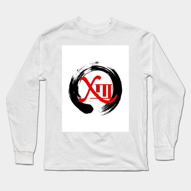 13 Long Sleeve T-Shirt by MT Grafic Artist